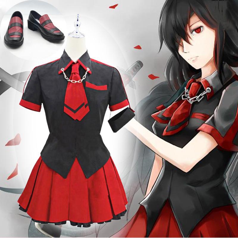 Halloween Costume Kids - Anime Blood-C Cosplay Kisaragi Saya Cosplay
